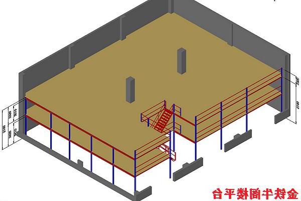 阁楼平台结构图